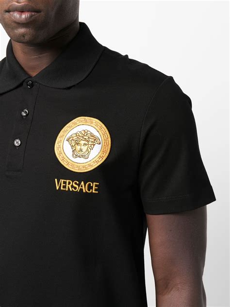 polo versace homme colection|versace polo shirts for men.